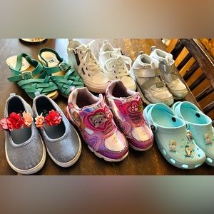 Girls shoe lot